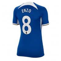 Camisa de time de futebol Chelsea Enzo Fernandez #8 Replicas 1º Equipamento Feminina 2023-24 Manga Curta